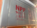 NPP耐普 鉛酸免維護(hù)膠體蓄電池NPG12-100 12V100AH船舶鐵路/直流屏UPS/EPS電源專用電瓶 曬單實(shí)拍圖