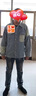 gxmy春秋季拼接撞色牛仔外套男韓版潮流寬松工裝夾克潮牌衣服復(fù)古男裝 G13黑色 XL【120-140斤】 曬單實(shí)拍圖