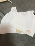 婧麒新生嬰兒兒衣服春秋冬款初生半背衣寶寶純棉打底上衣和尚服秋裝 黃色 52cm 曬單實(shí)拍圖