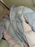 迪士尼（DISNEY）儿童装女童轻薄三防连帽羽绒服白鸭绒外套23冬DB341KE25紫100 实拍图