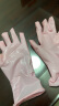 美丽雅（MARYYA）一次性手套加厚丁腈丁晴手套厨房清洁实验户外用中号40只/粉色 实拍图