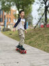 银河小将滑板车儿童专业版青少年成人初学者四轮子滑板短板双翘板 实拍图