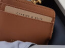 CHARLES&KEITHKOA迷你腕带零钱包卡包女CK6-10681119 Chocolate巧克力色 XXS 晒单实拍图