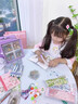 新款小馬寶莉手賬套裝禮盒高顏值女孩生日禮物女生可愛(ài)手帳本玩具奶油膠咕卡貼紙大禮包小學(xué)生diy工具材料 小馬寶莉手賬基礎款178件【送小皮箱】 曬單實(shí)拍圖