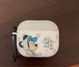 ESCASE airpods三代保护套 airpods3保护壳苹果耳机迪士尼米奇壳蓝牙盒卡通无线硅胶皮纹软潮男个性创意灰色 实拍图