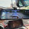 全屏幕行車記錄儀高清夜視新款全景360帶倒車影像后攝頭前后雙錄 10寸（語音聲控+手機互聯(lián)）帶64g 單鏡頭（車前錄像） 曬單實拍圖