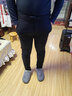 啄木鳥(niǎo)【2條】牛仔褲男秋冬季潮流時(shí)尚微彈修身直筒休閑運動(dòng)松緊長(cháng)褲子 130黑色加絨+139灰色加絨 36 【（2尺8）體重175-190斤】 曬單實(shí)拍圖