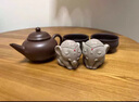 塔馳密司（TOUCH MISS）紫砂茶寵大象精品可養(yǎng)太平有象吉祥對象茶玩茶桌臺小擺件蓋置 紫砂吉象-一對 曬單實拍圖