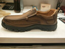 慕普盾【頭層牛皮 品牌直降】【品質(zhì)男鞋 】休閑鞋男鞋登山鞋商務(wù)男士 卡其色 39 曬單實(shí)拍圖