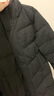 鴻星爾克雙重烯能|長(cháng)款羽絨服男秋冬新款保暖防風(fēng)防潑水戶(hù)外休閑運動(dòng)外套 正黑 XL 曬單實(shí)拍圖