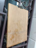 双枪（Suncha）砧板 整竹切菜板表层0胶水案板面板刀板家用菜板 (38*26*1.8cm) 实拍图