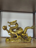 莫尼森（MOREISAN）銅龍擺件工藝品擺放青龍總經(jīng)理客廳辦公室桌面裝飾品擺件龍騰四海 長(zhǎng)35厘米龍騰四海送五帝錢(qián) 曬單實(shí)拍圖