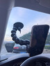 OLPAY車(chē)載吸盤(pán)手機支架適用運動(dòng)相機汽車(chē)天窗玻璃吸盤(pán)式手機架第一視角運動(dòng)相機導航拍攝駕駛開(kāi)車(chē)固定器 蛇形吸盤(pán)4節（送手機夾+轉接頭+螺絲） 曬單實(shí)拍圖