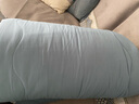 南極人 A類(lèi)棉花被子冬天加厚10斤保暖被芯冬被學(xué)生宿舍四季蓋被新疆棉被 藍灰【A類(lèi) 新疆棉花填充】 180x220cm 8斤冬被 室溫0-10℃ 曬單實(shí)拍圖