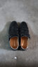 啄木鳥(niǎo)【牛皮】涼鞋男款真皮軟皮休閑皮涼鞋男透氣防滑中老年爸爸鞋 8520黑色精品版 40 曬單實(shí)拍圖