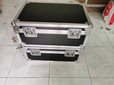 愛(ài)帛哆（AIBODUO）航空箱定制定做加厚儀器箱道具箱耐摔防潮工具箱音響箱鋁合金箱 定銀色 曬單實(shí)拍圖