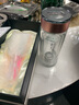 水宜生玻璃杯雙層女士便攜可愛高檔水杯花茶杯子泡茶杯送女朋友禮物 粉色 220ml 曬單實拍圖
