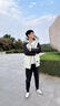 波司登（BOSIDENG）【反季】冬季羽絨服男短款連帽加厚新國標(biāo)90絨商場同款寬松外套 鏡潭綠/黑色4753/8056475A M 175/96A 曬單實拍圖