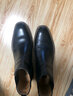 德賽（DESAI）韓版商務(wù)休閑切爾西靴男英倫風(fēng)正裝高幫紳士靴真皮反絨短靴潮 深灰色 43 曬單實(shí)拍圖