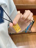 中國黃金（CHINA GOLD）黃金吊墜女足金生肖八大本命佛吊墜男士項鏈情人節(jié)生日禮物送男友 普賢項鏈【龍】約4.4g 曬單實拍圖