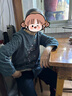 桓黎媽媽春秋純棉女中老年人衣服長(zhǎng)袖套裝圓領(lǐng)襯衫奶奶繡花開(kāi)衫兩件套 墨綠色 【套裝】 XL 建議105斤之內(nèi) 曬單實(shí)拍圖