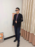 羅蒙男士針織毛開衫外套2024春秋季新款潮流商務(wù)休閑薄外套 黑色毛衫- XL 建議125-140斤 曬單實拍圖