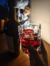 奈赫曼德國進口水晶玻璃熱水杯家用咖啡杯茶杯帶把啤酒果汁杯 奈赫曼 諾貝勒斯熱飲直杯/兩只 曬單實拍圖