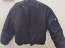佘曼萊飛行員夾克外套男秋冬款美式廓形短款棉服cleanfit立領(lǐng)加厚棒球服 黑色【夾克款】 2XL 155-170斤 曬單實(shí)拍圖