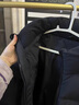 鴨鴨【300+充絨】短款羽絨服男女冬季加厚反季新款極寒面包服保暖外套 黑色（高充絨款） XL （建議150-170斤） 曬單實(shí)拍圖