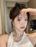 鉑米龍PLATMILLON2025新款珍珠流蘇長(cháng)款耳釘女氣質(zhì)輕奢高級感耳環(huán)時(shí)尚生日禮物耳墜 古典白貝珠銀白色耳環(huán) 曬單實(shí)拍圖