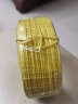 开图 扎丝 电镀锌铁丝扎线PVC绑扎丝电脑电源线捆扎绑线0.55mm/80米 彩色扎丝0.55mm/90米扁形黄色 实拍图