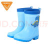非常行（Jolly Walk）兒童雨鞋男童寶寶防滑雨靴女童學(xué)生小童幼兒水鞋防水小孩女款膠鞋 藍恐龍 230mm 【35碼/36碼】 曬單實(shí)拍圖