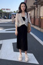 唐菓蜜新款連衣裙女2025春夏女裝韓版時尚百搭防曬衣吊帶裙顯瘦套裝裙子 米杏襯衫+黑色吊帶裙 M 曬單實拍圖