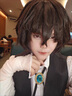 仟趣堡太宰治cos服 文豪野犬cos服武偵太宰治偵探社cosplay男風(fēng)衣動(dòng)漫服 太宰治全套+假發(fā) m 曬單實(shí)拍圖