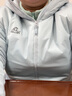 伯希和（Pelliot）【成毅同款】Primaloft金標P棉服男女沖鋒衣內膽冬季保暖輕薄外套 【女款】冰川灰 | 60G金標P棉 3XL 曬單實(shí)拍圖