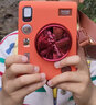 富士（FUJIFILM）instax一次成像原裝相機(jī)周邊配件彩色鏡頭保護(hù)蓋mini evo適用(無(wú)拍立得相機(jī)) 寶石紅 曬單實(shí)拍圖