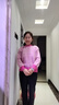 SNYDER WEAR小香風(fēng)粉色短款毛衣外套女秋季2025年新款慵懶軟糯針織開衫上衣女 粉紅色 M 推薦90-105斤 曬單實(shí)拍圖