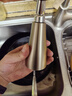 摩恩（MOEN）摩恩面盆廚房龍頭抽拉頭水嘴噴頭軟管配件7594/68000/89122/68002 7594SRS-11CM抽拉頭【拉絲面】 曬單實(shí)拍圖