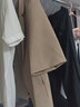 軒森圖微胖男生顯瘦穿搭夏季休閑短袖西服外套男士輕熟風(fēng)大碼小西裝套裝 深卡其色西服+白色T恤+黑色褲子 XL (175) 140-160斤 曬單實拍圖