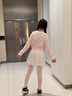 愛邁尼兒童運(yùn)動(dòng)速干兩件套2025新款春夏裝女童網(wǎng)球訓(xùn)練服中大童跑步褲裙 18971紫色短袖+2220紫色裙褲 140 cm 曬單實(shí)拍圖
