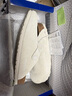 BIRKENSTOCK勃肯德國進口女款牛皮絨面革軟底軟木Boston包頭拖鞋 白色/復古白窄版1027693 38 曬單實拍圖