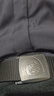 戰(zhàn)術(shù)鳥（PE警標(biāo)）男士尼龍腰帶 防金屬過敏皮帶塑料扣帆布編織褲帶運(yùn)動 F28（PE警標(biāo)）黑色 115cm 曬單實拍圖
