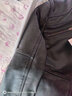 凱撒（KAISER）男士真皮皮衣 海寧頭層小牛皮短款修身韓版機車(chē)服立領(lǐng)春秋外套潮 黑色 170/L 適合體重110-130斤 曬單實(shí)拍圖