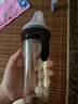 RIKZ吸管奶瓶一歲以上2歲3歲6個(gè)月ppsu大寶寶兒童鴨嘴防脹氣喝奶喝水 [吸管奶瓶] 330ml棕 吸嘴*2 曬單實(shí)拍圖