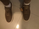 奧康（Aokang）時(shí)尚休閑板鞋男輕質(zhì)透氣日常百搭潮單鞋棕色43碼 曬單實(shí)拍圖