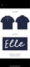 ELLE KIDS童裝 短袖POLO衫女童春夏季天絲晴棉襯衫柔軟繡花休閑襯衣 藏青色 (尺碼偏小選大一碼) 165 (M) 曬單實(shí)拍圖