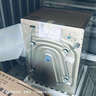 三洋Sanyo/帝度悅凈DG-F100570BHI全自動變頻滾筒洗衣機烘干W 9公斤變頻高溫洗中途加衣金色 曬單實拍圖