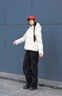 坦博爾2024冬季新款加厚保暖立領(lǐng)連帽休閑面包羽絨服短款女TBF330332D 開(kāi)心果色 160/84A 曬單實(shí)拍圖