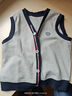 努比屋兒童馬甲男童春款外穿背心大童春季馬夾學(xué)院風(fēng)男孩洋氣英倫風(fēng)坎肩 曬單實(shí)拍圖