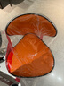 椅品匯（yipinhui） 吧臺(tái)椅現(xiàn)代簡(jiǎn)約靠背旋轉(zhuǎn)高腳凳升降吧椅輕奢收銀臺(tái)高吧凳酒吧椅 [牛皮]橙色 SGS認(rèn)證3級(jí)氣桿-不銹鋼加大底盤 曬單實(shí)拍圖